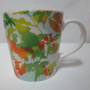 Starbucks 2008 Fall Leaves Foliage Mug Cup ceramic 14 ounce Micro and Dish Safe